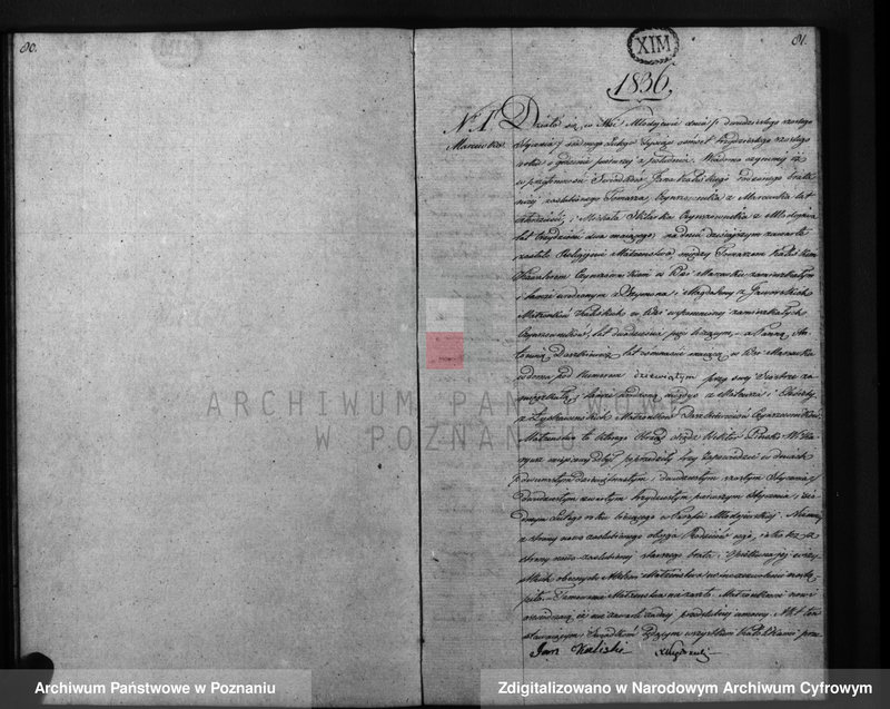 Obraz 15 z jednostki "Księga urodzeń, małżeństw i zejścia"