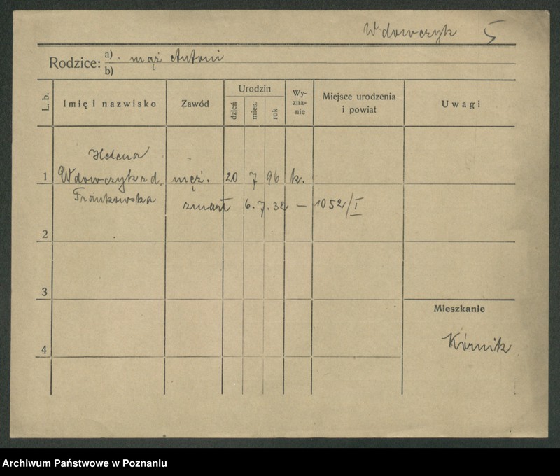Obraz 14 z jednostki "Wdowczyk - Weber"