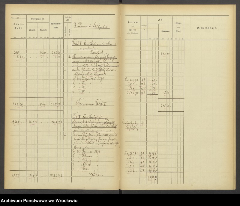 image.from.unit.number "Rechnungen über die Verwaltung der Armenhausabteilung im Classenschen Siechenhause"