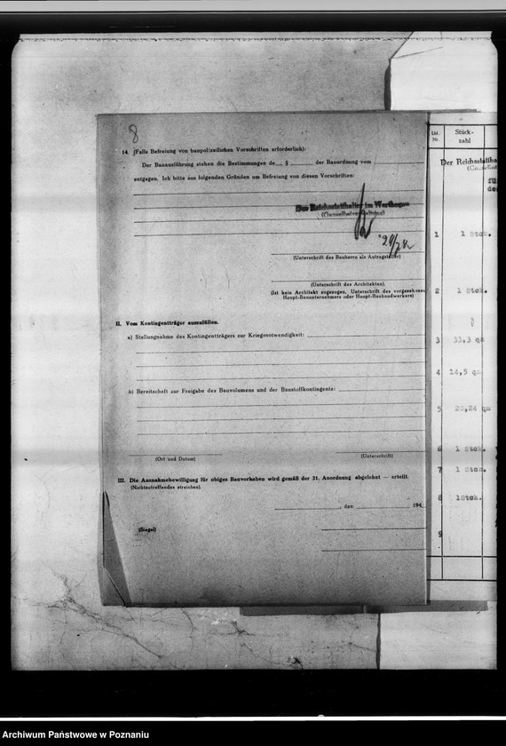 Obraz 14 z jednostki "Landesgut Lipnitz [Rysunki]."