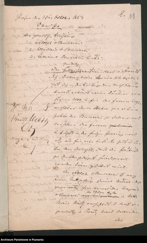 Obraz 15 z jednostki "A. betr. den polnischen Flüchtling Adolf von Biernacki"