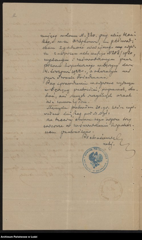 Obraz 14 z jednostki "Izrael Frydman – przemiał zboża"