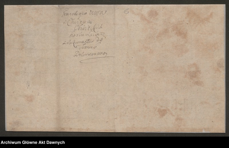 Obraz 7 z jednostki "Chodasewicz vel Chodaszewicz h. Prus. Tablica genealogiczna."