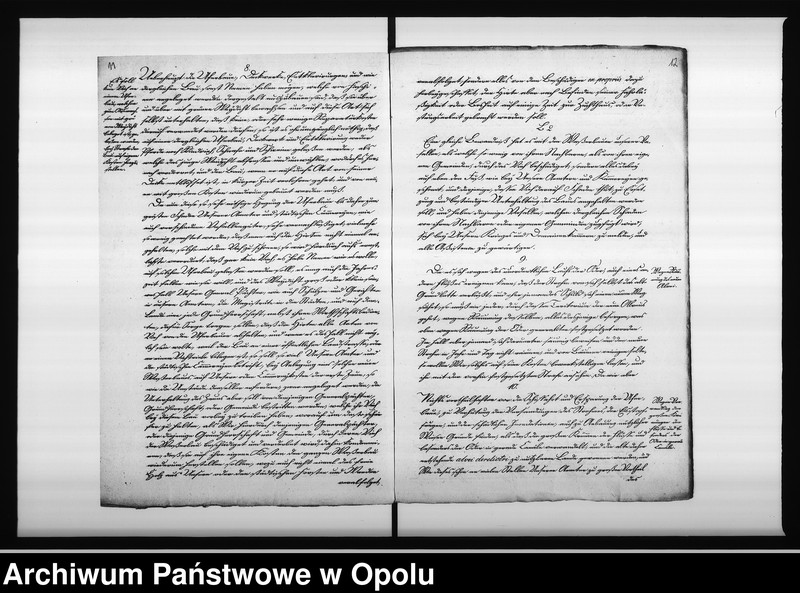 Obraz 11 z jednostki "Acta des Magistrats zu Oppeln betreffend Ufer-Ward und Hegungs-Ordnung"