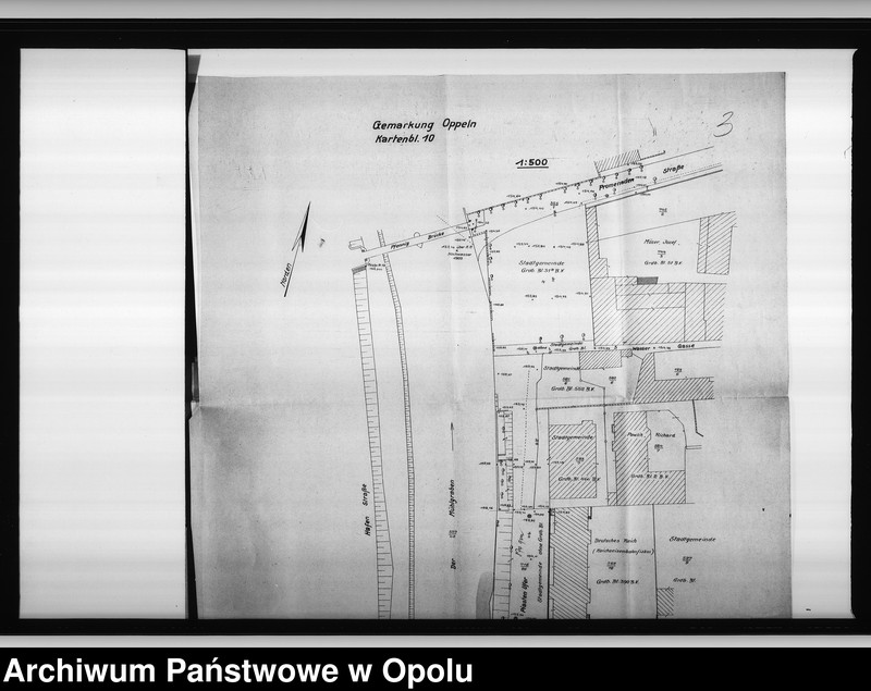 Obraz 7 z jednostki "Wywłaszczenie mistrza murarza Hermanna Kügler, w celu budowy "Piastenufer""