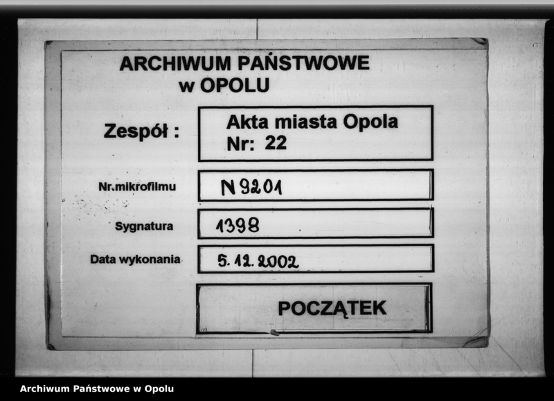 Obraz 1 z jednostki "Erledigte Bürgschaften. Bürgschaftssache Eislauf - Verein Bürgschaftssache Bauunternehmungsverein"