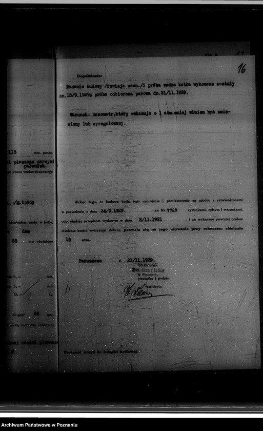 Obraz 20 z jednostki "Majątek Paruszewo powiat wrzesiński własność Dr Błociszewskiego nr woj. kotła 6362"