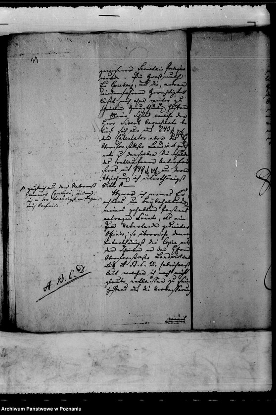 Obraz 16 z jednostki "Die Entlassung und Pensionierung des Herrn Oberförsters von Wyrzykowski zu Moschin /Mosina/."