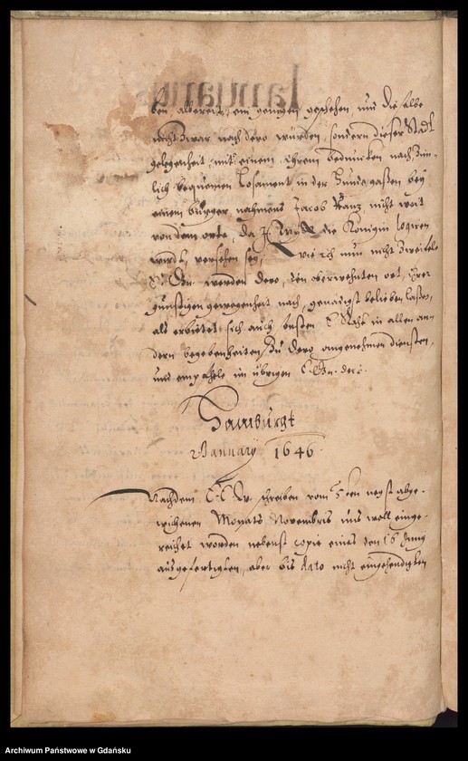 Obraz 6 z jednostki "Liber Missivarum in Anno Domini 1646. [Indeks adresatów]. Liber Missivarum in Anno Domini 1647. Index [adresatów]"