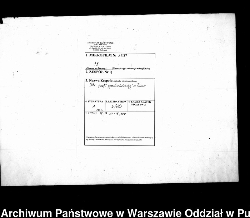 image.from.unit.number "Akta urodzeń, małżeństw i zgonów"