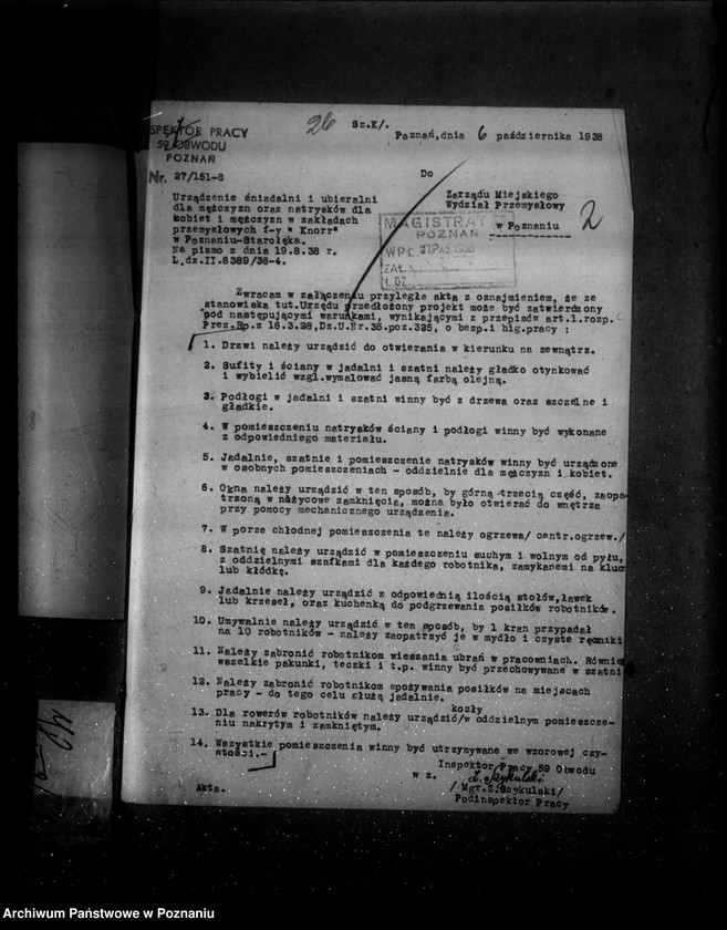 image.from.unit.number "Firma "Knorr" zakłady wyrobów odżywczych /zatwierdzenie części zakładu/"