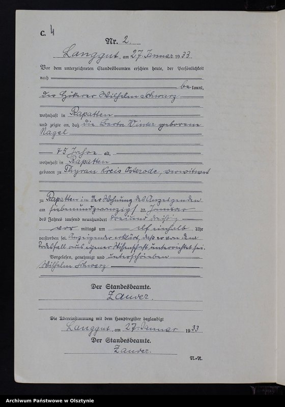 image.from.unit.number "Sterbe-Neben-Register Nr 1 - 16"