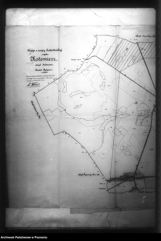 Obraz 5 z jednostki "/Mapy majętności Kotomierz powiatu bydgoskiego/"