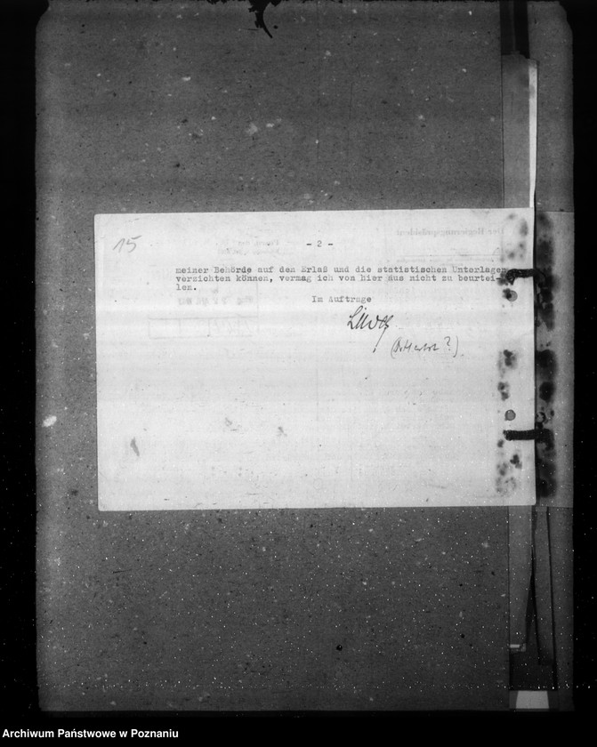 Obraz 19 z jednostki "Zarządzenia i korespondencja w sprawie sporządzenia spisu bydła"