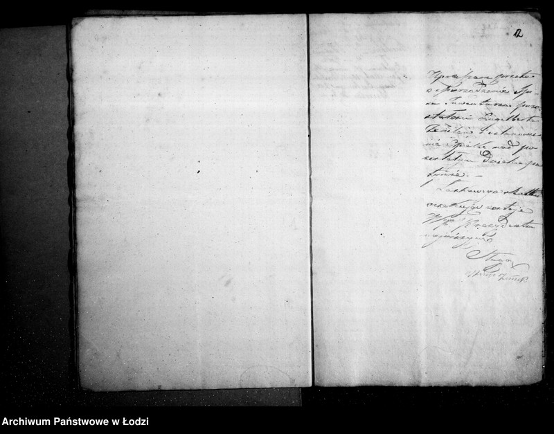 Obraz 13 z jednostki "Akta tyczące się ustanowienia opieki nad nieletnią Anną Zemler po zmarłych Engelharcie i Otylii z Bachmanow małżonków Zemler pozostałą córką"