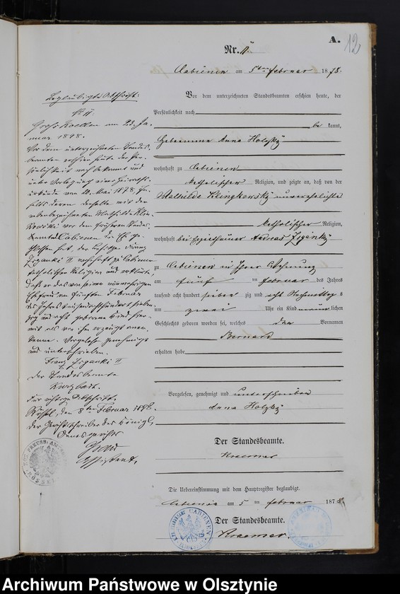 image.from.unit.number "Geburts-Neben-Register Nr 1 - 60"