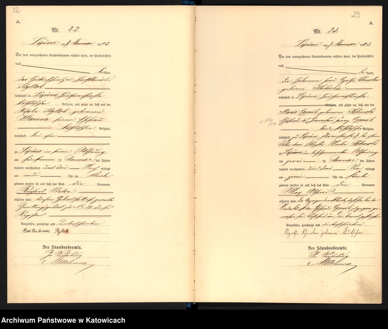 image.from.unit.number "Księga urodzeń T.1 nr 1-584"