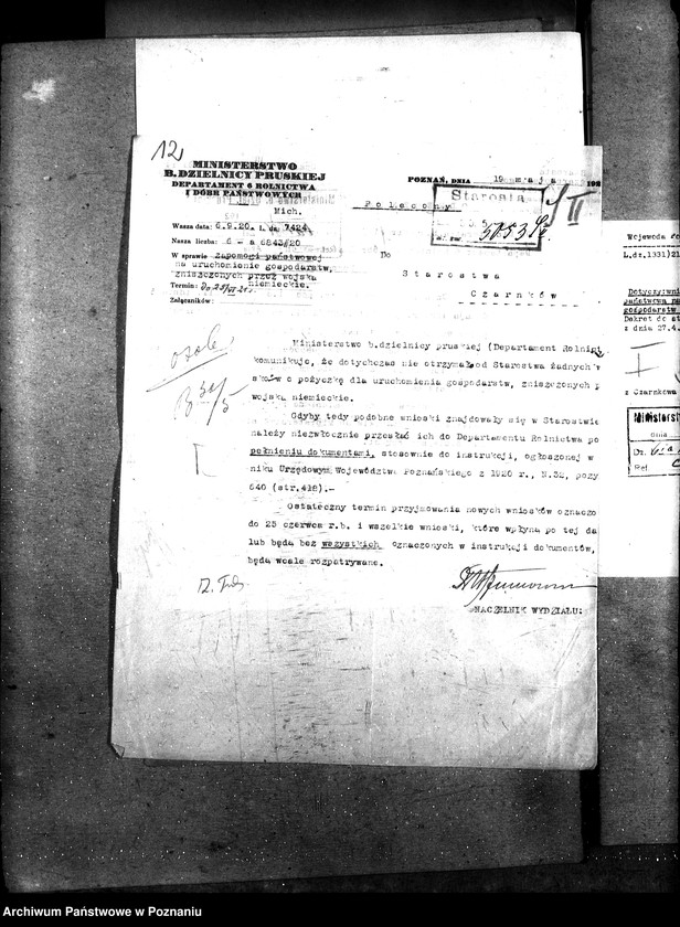 Obraz 16 z jednostki "Sprawy szczegółowo-administracyjne Szkody wojenne p. Chodzież i Czarnków"