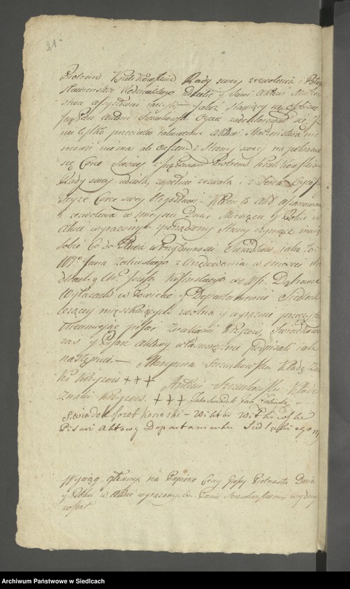 Obraz 17 z jednostki "Volumen 6ty. Księga Isza z roku 1815 [Akta notarialne od numeru 1 do numeru 174]"