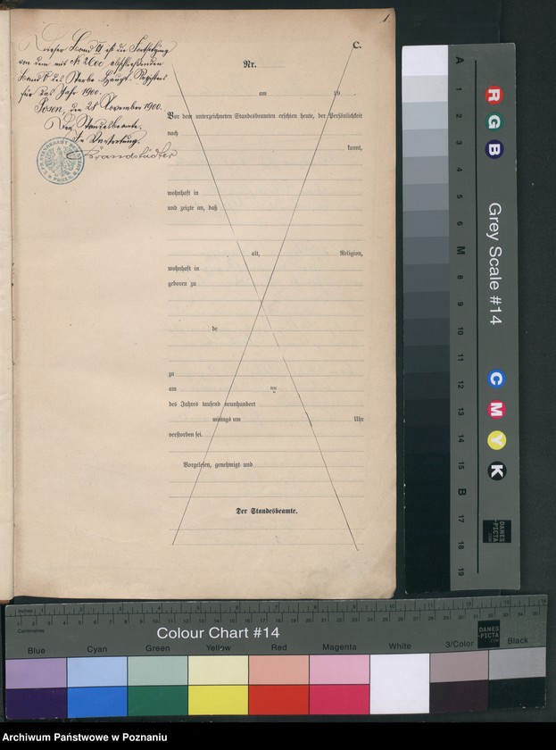 Obraz 4 z jednostki "Księga miejscowa zgonów"