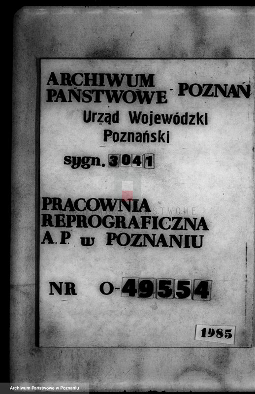 Obraz 1 z jednostki "Obliczenie majątku Samostrzel powiatu wyrzyskiego rejestr upraw i zasiewów"
