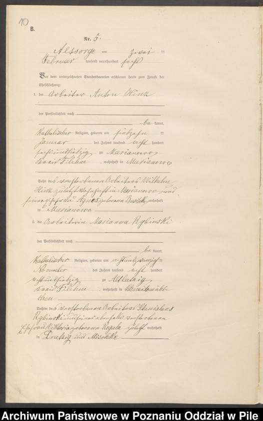 image.from.unit.number "Księga małżeństw"
