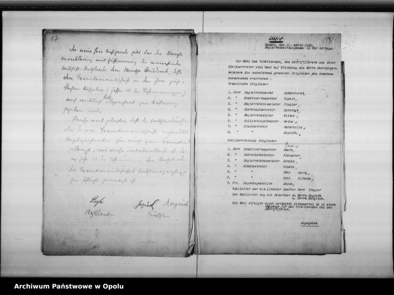 image.from.unit.number "Beamtenausschuss Wahl 1929"