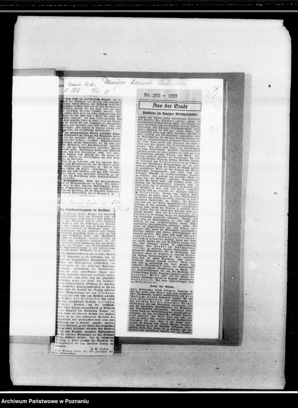 Obraz 14 z jednostki "Sprawa wolnego miasta Gdańska [wycinki prasowe z gazety "Danziger Neueste Nachrichten"]"