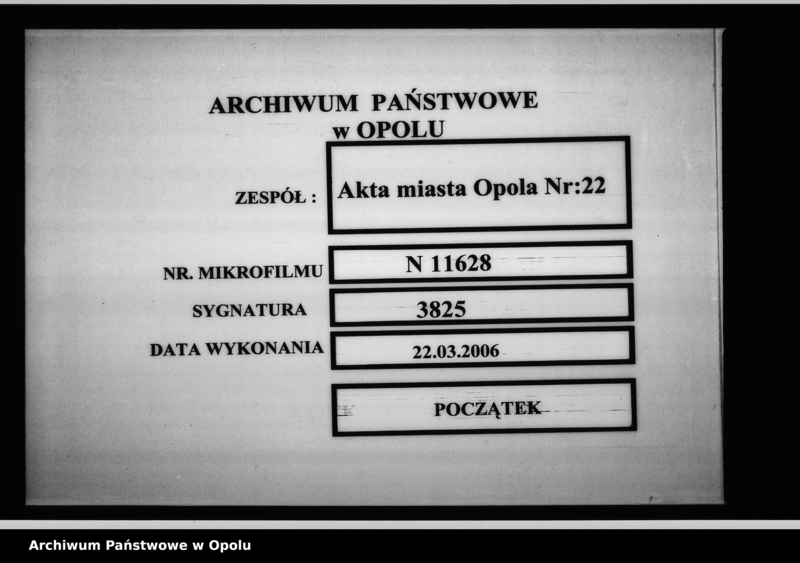 Obraz 1 z jednostki "Acta des Magistrats zu Oppeln betreffend: die von dem Regierungs-Secretair Johann Ludwig der Armenkasse und der Kranken Anstalt ausgesetzten Legate von à 50 Rtl. zusammen 100 Rth. in Staatsschuldscheine"