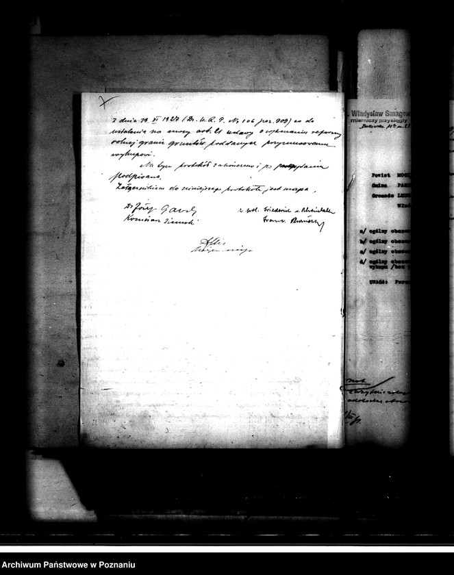 Obraz 11 z jednostki "Majątek Jankowo powiatu mogileńskiego przymusowy wykup"