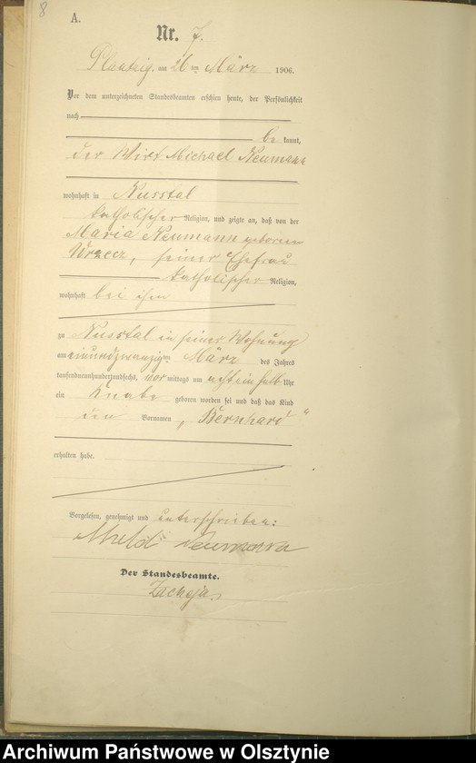 image.from.unit.number "Geburts-Haupt-Register Nr 1 - 33"