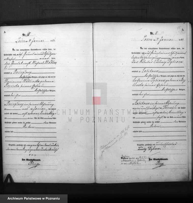 Obraz 7 z jednostki "Księga urodzeń t. I"