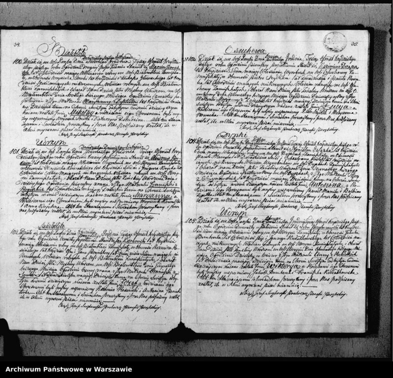 image.from.unit.number "Akta urodzeń, małżeństw i zgonów"