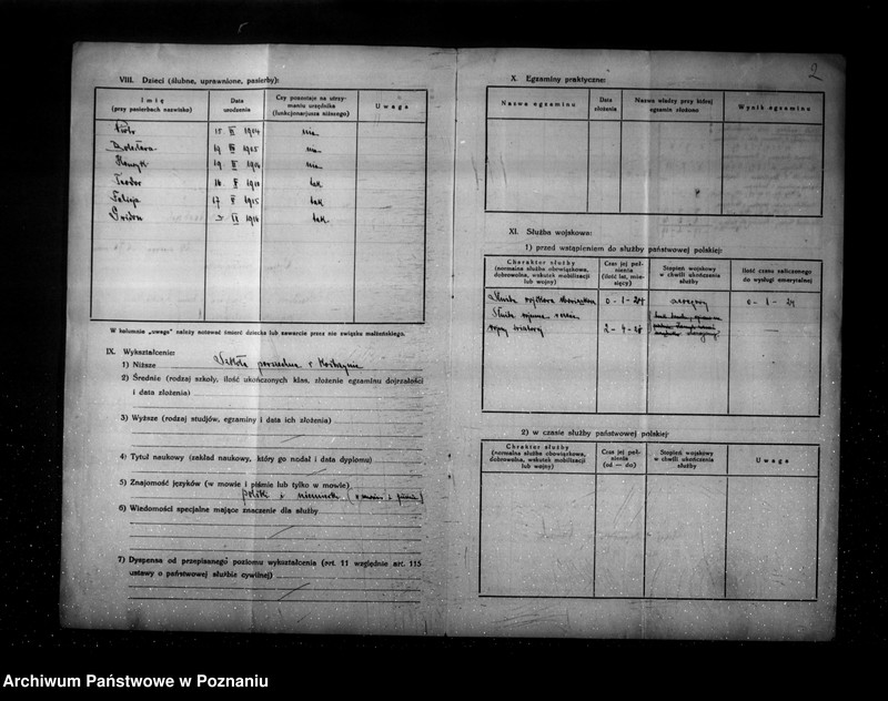 Obraz 6 z jednostki "Akta osobiste Walterbacha Jana komisarza obwodowego w Trzemesznie"