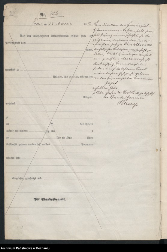 Obraz 5 z jednostki "Księga urodzeń t. II"