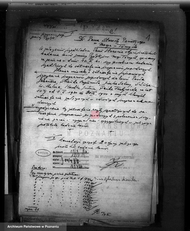 Obraz 5 z jednostki "/Nadzór nad gospodarką leśną/ protokoły badania lasów, programy gospodarcze powiat nowotomyski"