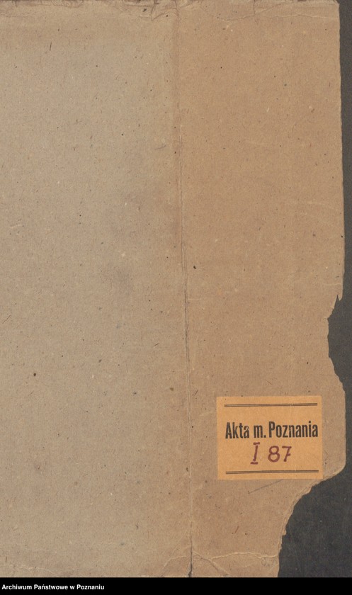 Obraz 2 z jednostki "Prothocollum officii consularis civitatis Posnaniae."