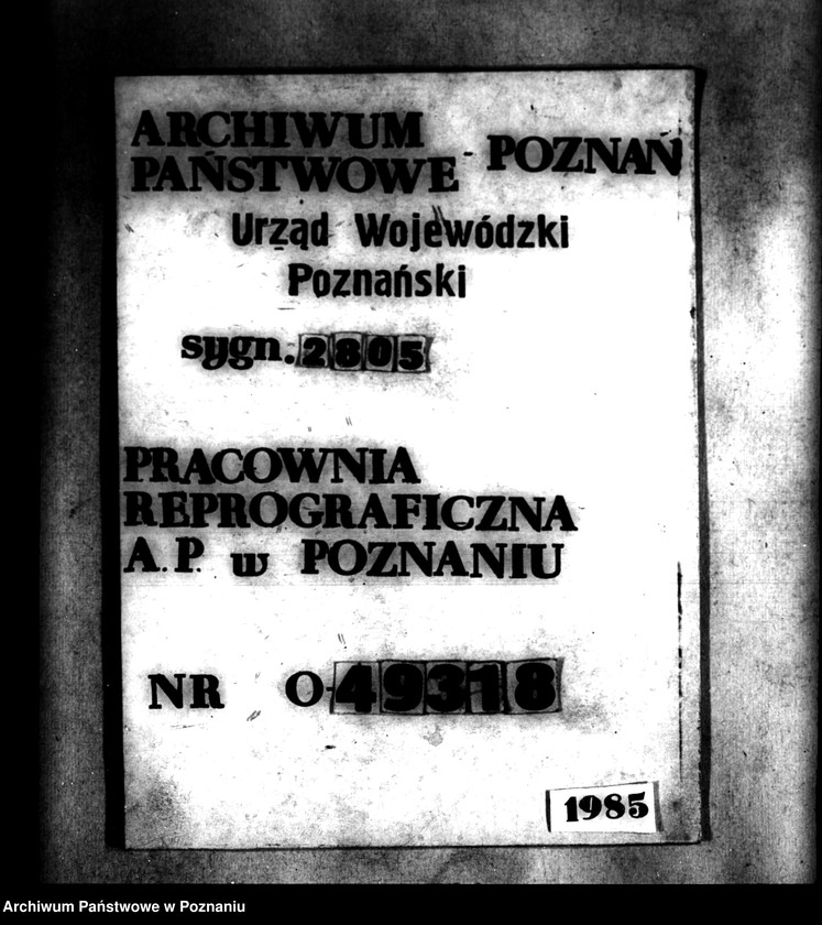 Obraz 1 z jednostki "/Majętność/ Gułtowy powiat średzki wyłączenie z art.4 i 5 ustawy o wykonaniu reformy rolnej/ w. Adolf Bniński"
