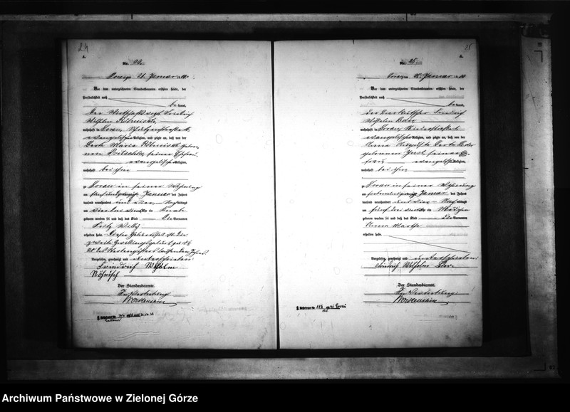 Obraz 17 z jednostki "[Księga akt urodzenia rok 1904-Żary miasto]"