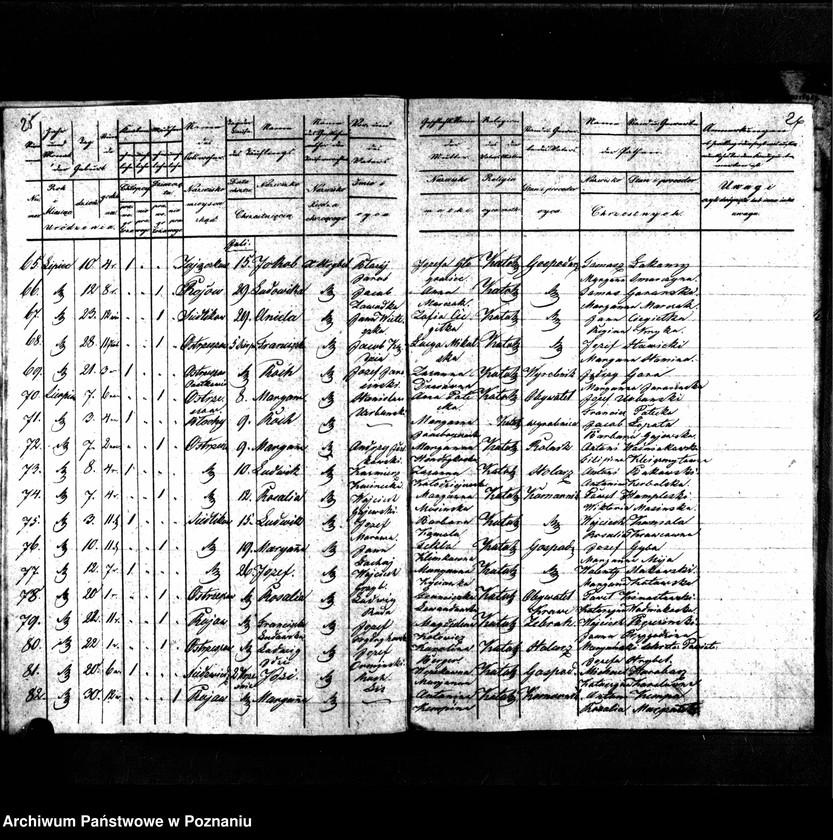 image.from.unit.number "Duplikaty urodzonych, zaślubionych i zmarłych"