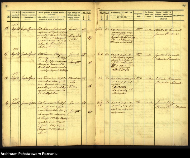 Obraz 8 z jednostki "Księga małżeństw"