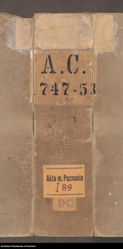 Obraz 2 z jednostki "Prothocollum nobilis officii consularis civitatis SR.Mtis Posnaniae."