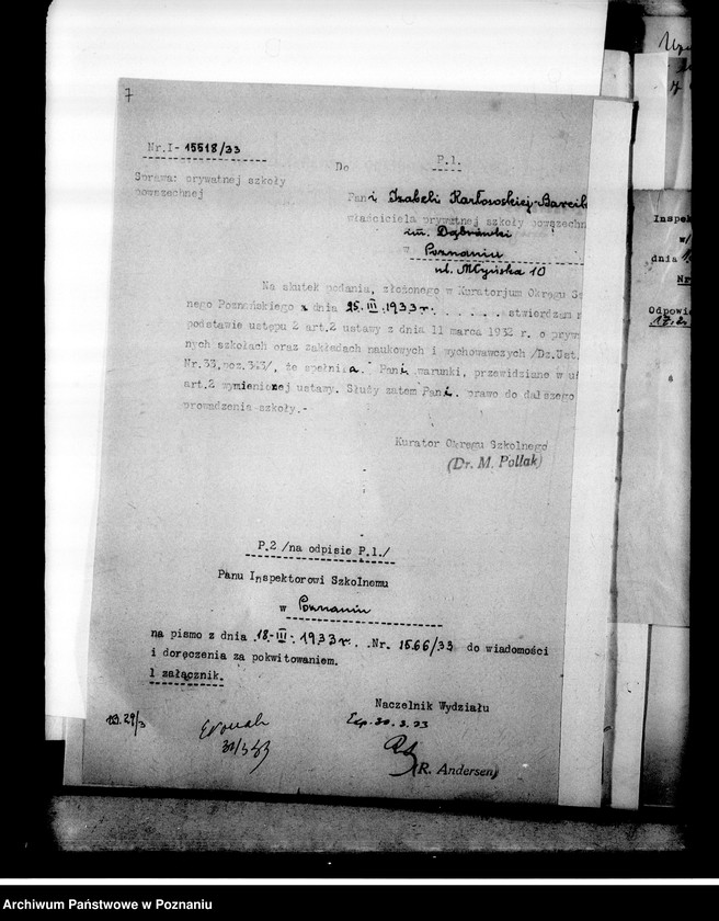 Obraz 11 z jednostki "Prywatna Szkoła Powszechna imienia Dąbrówki w Poznaniu"