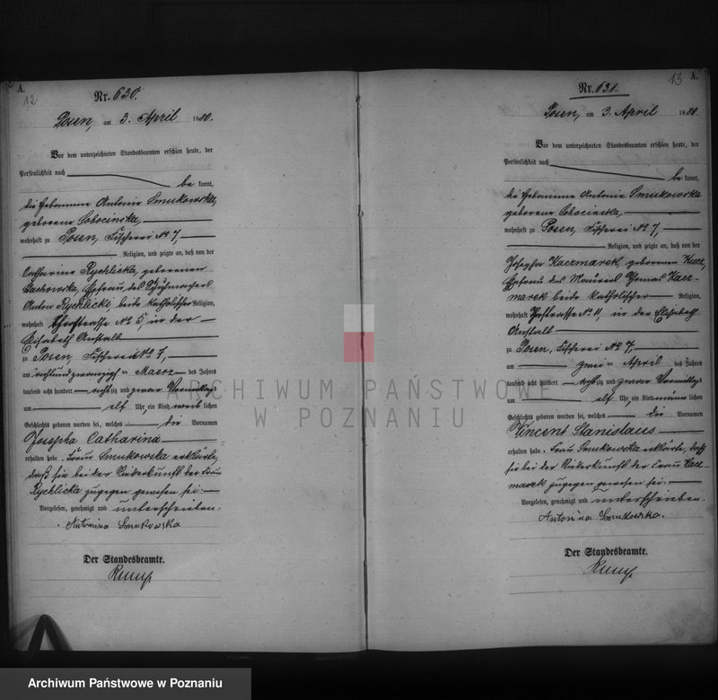 Obraz 8 z jednostki "Księga urodzeń t. II"