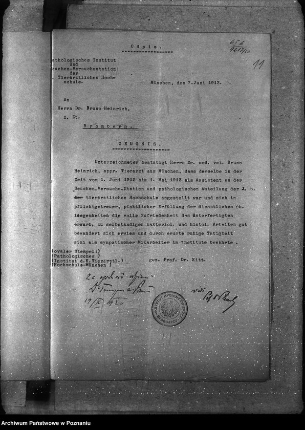 Obraz 15 z jednostki "Sprawy osobowe Państw. Naukowy Instytut Rolniczy w Bydgoszczy [personalne ogólne]"