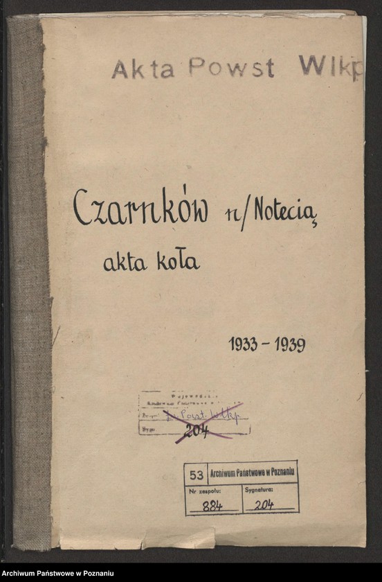 image.from.unit.number "Czarnków n/Notecią akta koła."