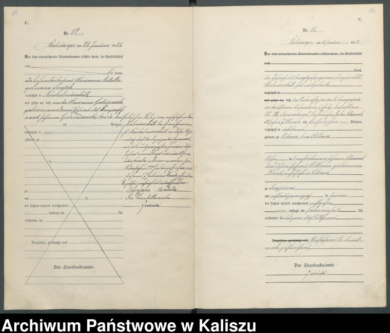 Obraz 11 z jednostki "[Księga zgonów]"