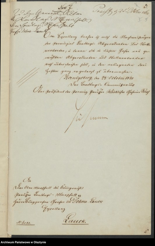 image.from.unit.number "Acta des 15ten Provinzial-Landtages der Stände der Königreichs Preussen. Die Eröffnung und sonstige allgemeine Angelegenheiten des Landtages"