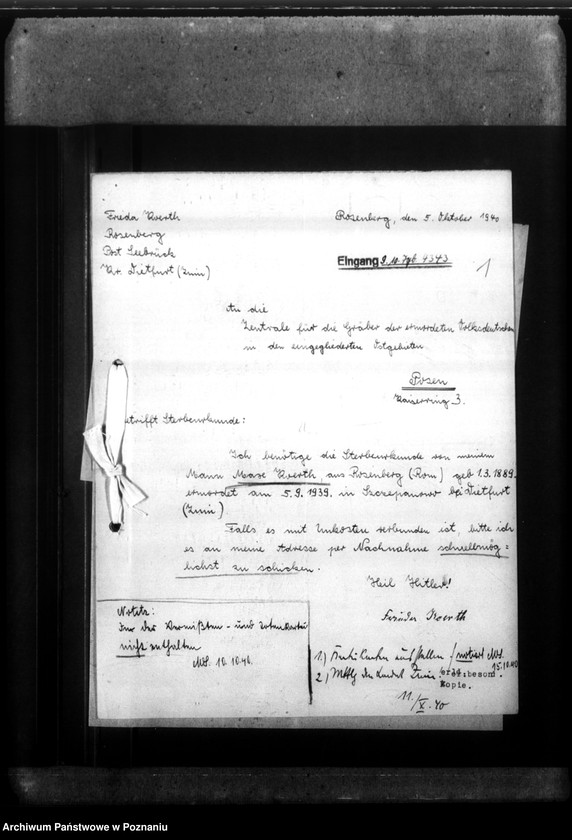 image.from.unit.number "Max Koerth aus Rosenberg, Kreis Dietfurt (Żmin)"