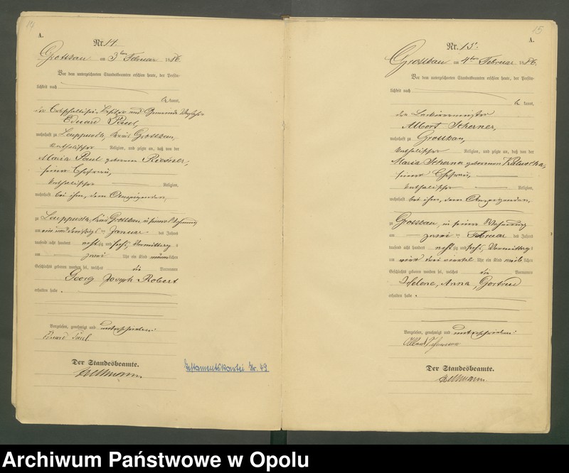 image.from.unit.number "Księga Urodzeń (pierwopis) U.S.C. Grodków 1886 rok"